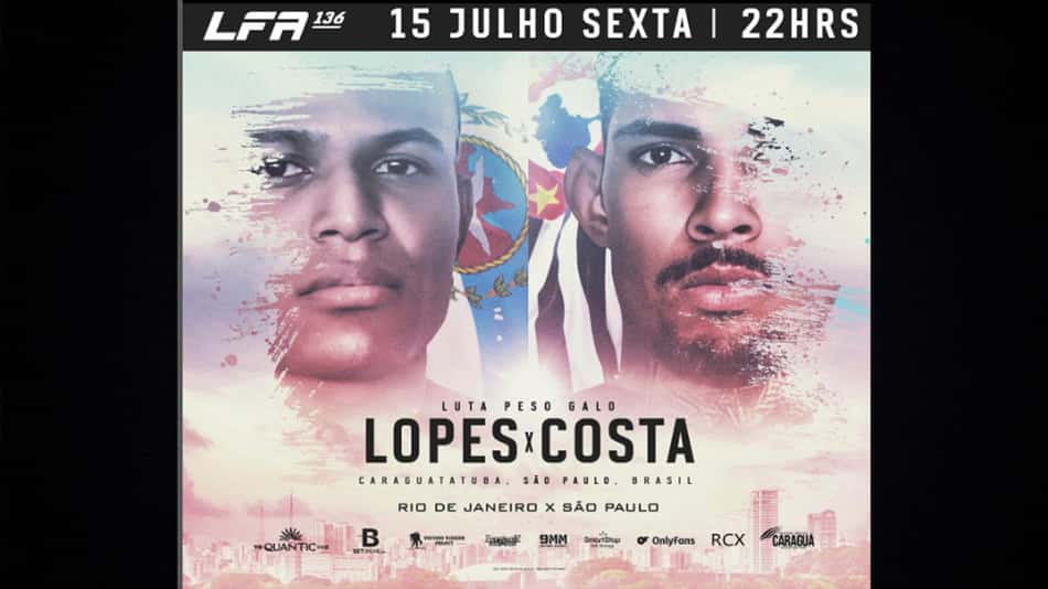Wallace Lopes encara o primo de Charles Do Bronx's no LFA 136