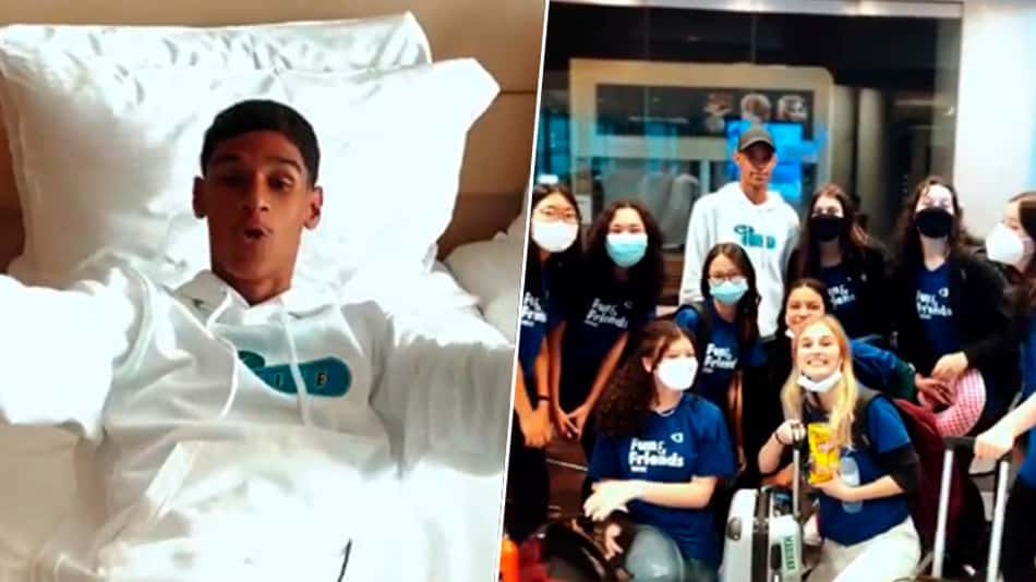 VÍDEO: Luva de Pedreiro chega ao Marrocos e mobiliza a atenção de fãs no aeroporto