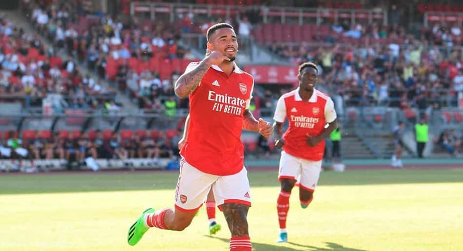 VÍDEO: Gabriel Jesus marca na estreia pelo Arsenal em amistoso