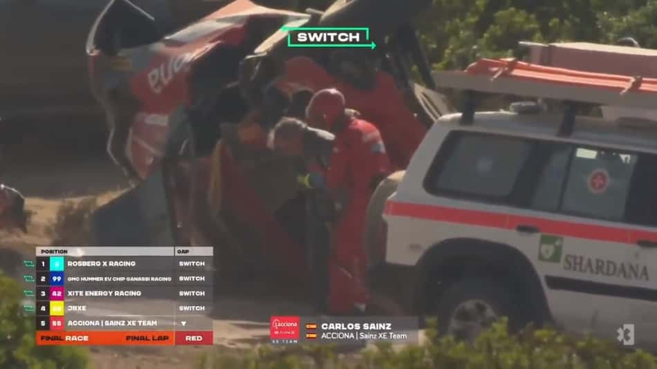 Pai de piloto da Ferrari escapa com vida de acidente impressionante em rally; veja o vídeo