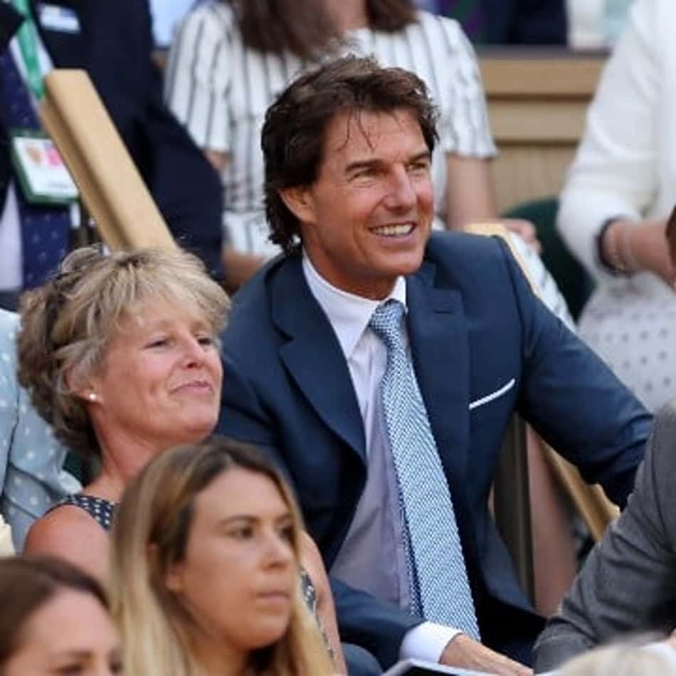 Tom Cruise na final de Wimbledon. Kilmer manda mensagem a Nadal