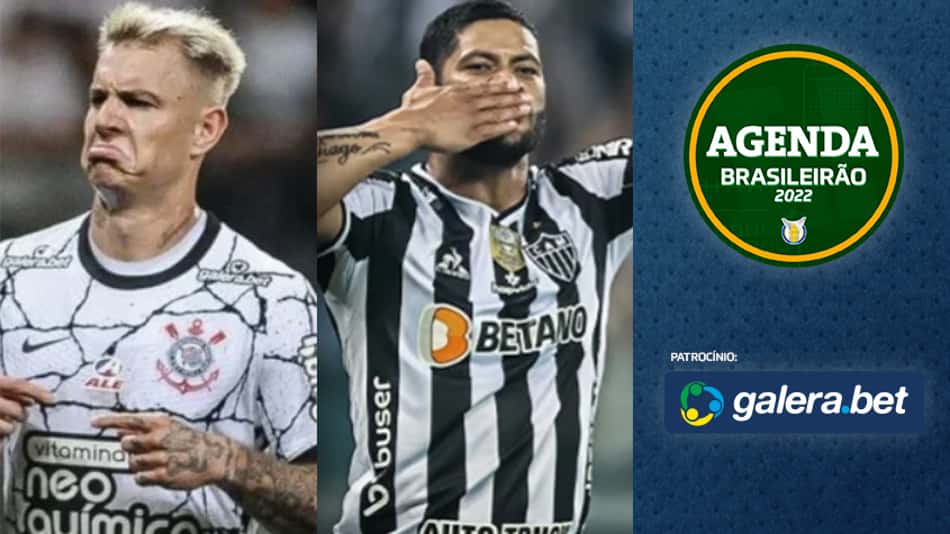 Corinthians x Flamengo, São Paulo x Atlético-MG… Saiba onde assistir aos jogos de domingo do Brasileirão