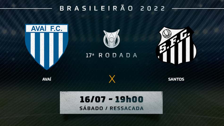 Avaí x Santos: Prováveis escalações para o duelo desse sábado