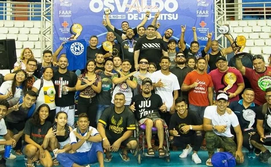 Nabil domina entre as equipes e fatura título na 35ª Copa Osvaldo Alves de Jiu-Jitsu