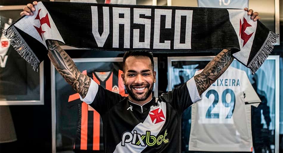 Vasco anuncia contratação de Alex Teixeira até dezembro deste ano