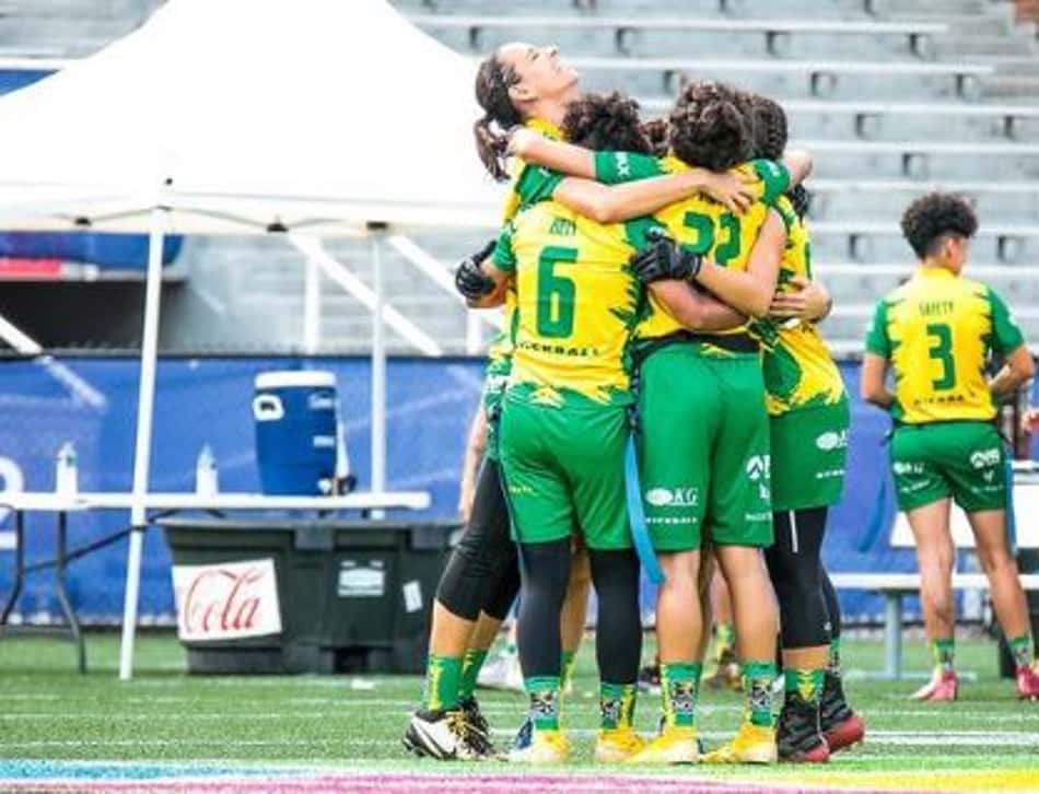 Seleção brasileira feminina de flag football bate a França e conquista 7º lugar nos Jogos Mundiais 2022