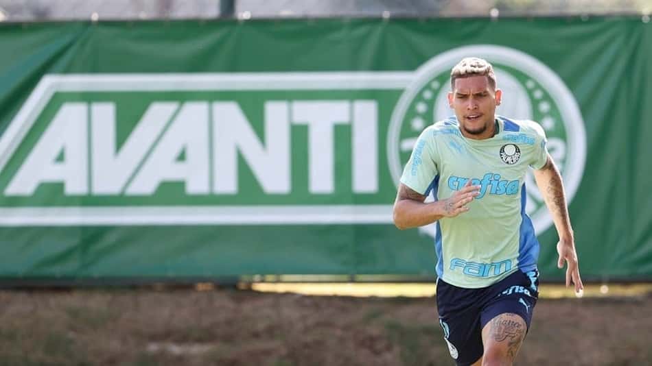 Rafael Navarro - Treino Palmeiras