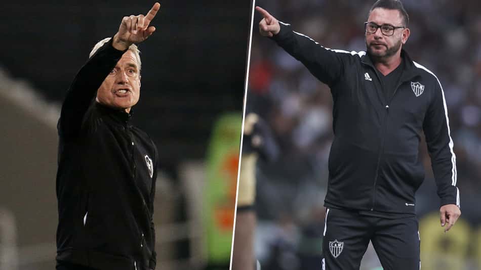 Botafogo x Atlético-MG: pressão sobre Luís Castro e Turco Mohamed marca duelo de alvinegros