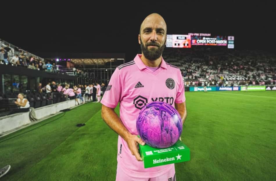 Higuaín "ressurge" e marca na vitória do Inter Miami