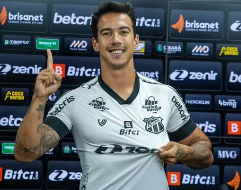 Diego Rigonato é apresentado como novo reforço do Ceará