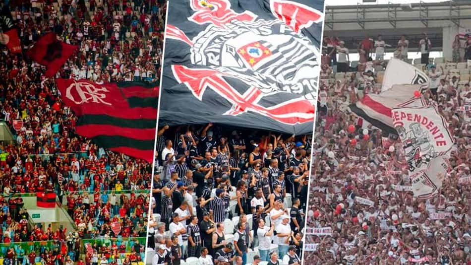 Pesquisa aponta as 26 maiores torcidas do Brasil; confira o ranking