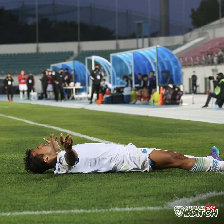 Titular do Pohang Steelers, Wanderson quer crescimento da equipe nesta temporada