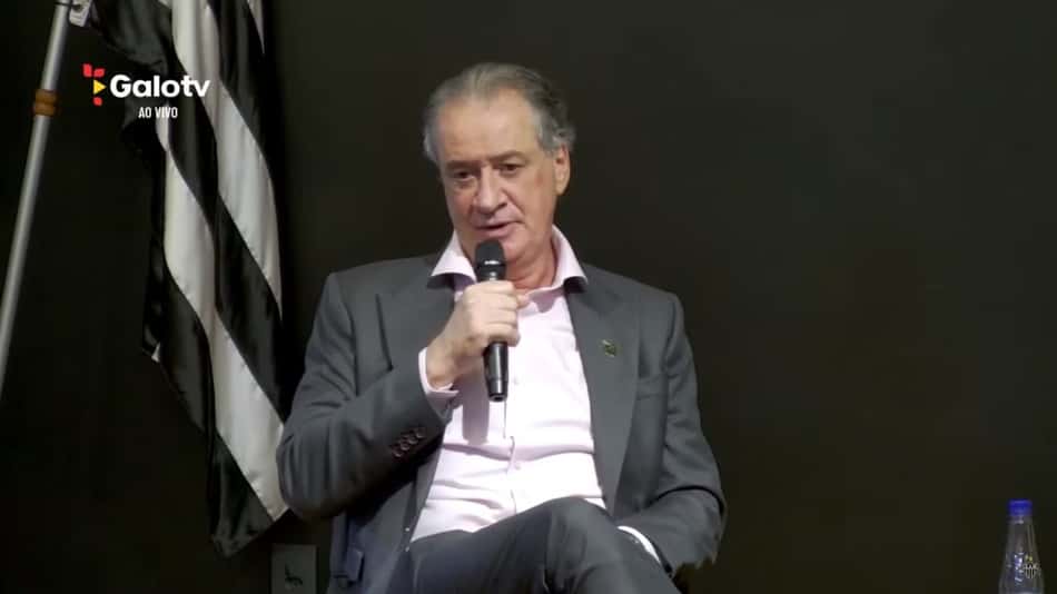 'Galo não tem os R$ 100 milhões do Flamengo' diz presidente do clube mineiro sobre reforços