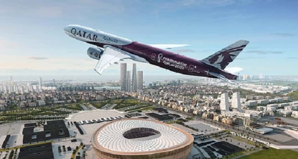 Com demanda crescente, Qatar Airways disponibiliza mais pacotes completos da Copa do Mundo
