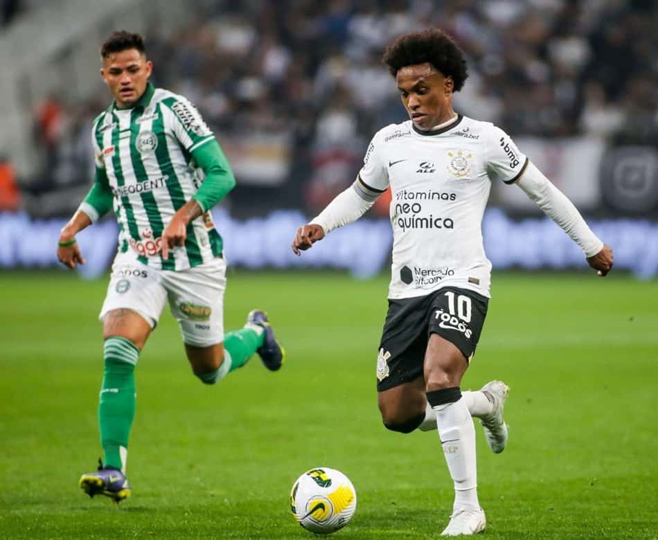 Com dores musculares, Willian desfalca o Corinthians contra o Flamengo na Libertadores