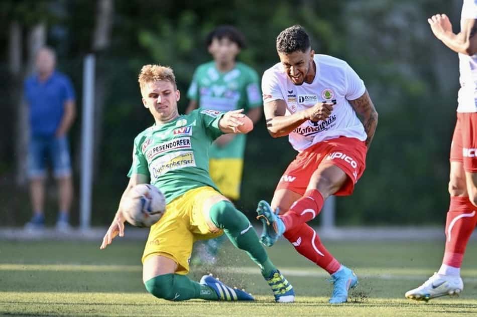 Renan Peixoto comemora estreia com hat-trick pelo FC Dornbirn na Copa da Áustria: 'Vou seguir firme'