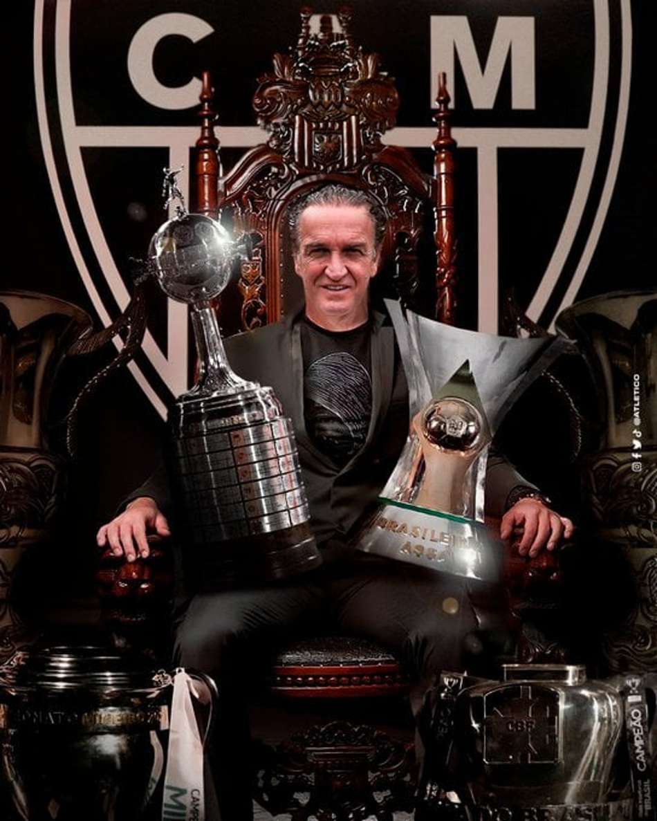 Galo anuncia oficialmente a contratação de Cuca até o final da temporada: 'Chamado foi atendido'