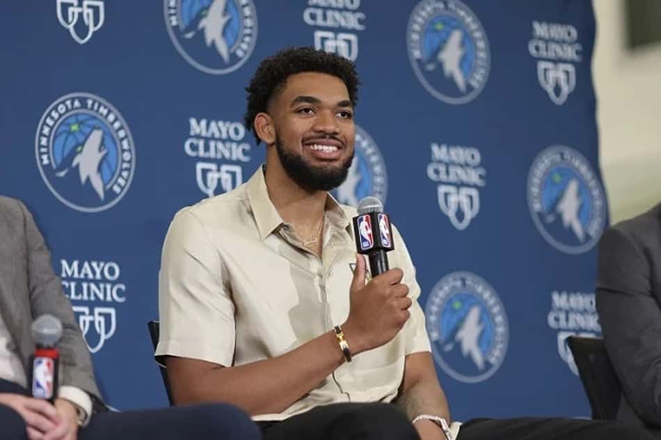 Karl-Anthony Towns: "É título ou fracasso para o Timberwolves"