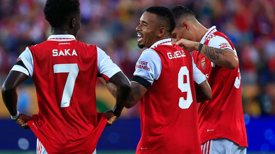 Gabriel Jesus marca, Arsenal goleia Chelsea e conquista a Florida Cup