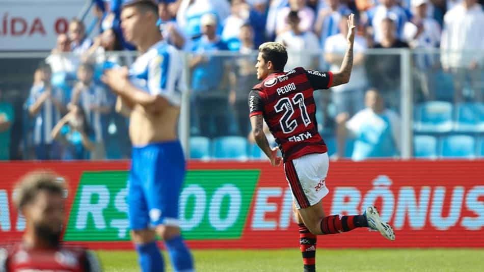 Pedro foi decisivo em todos os jogos que foi titular sob o comando de Dorival no Flamengo