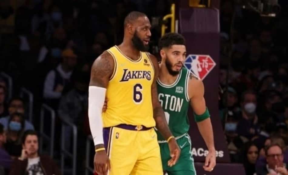 LeBron defende Tatum após má atuação nas finais