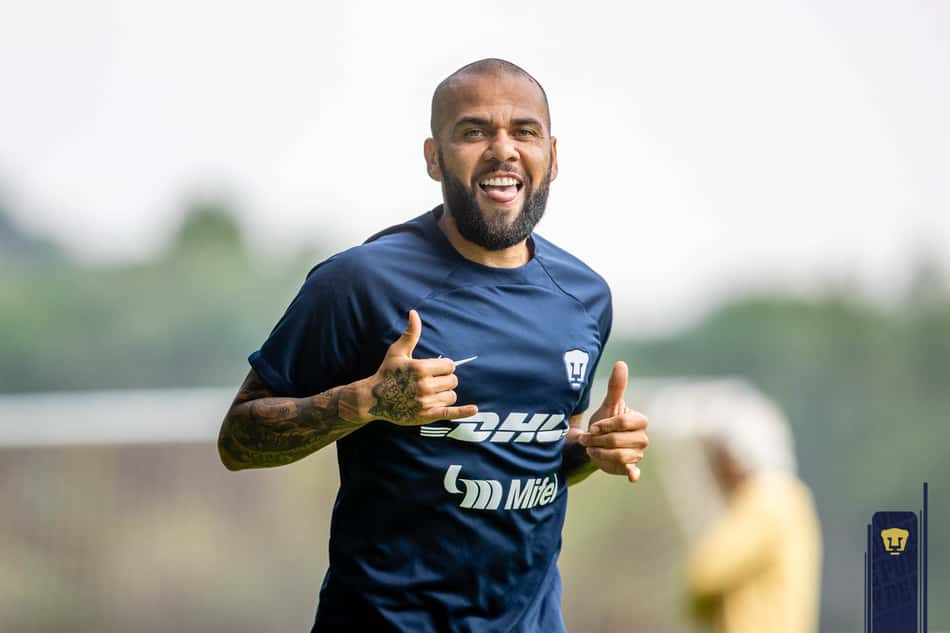 Desde sua chegada, Daniel Alves segue sem vencer pelo Pumas