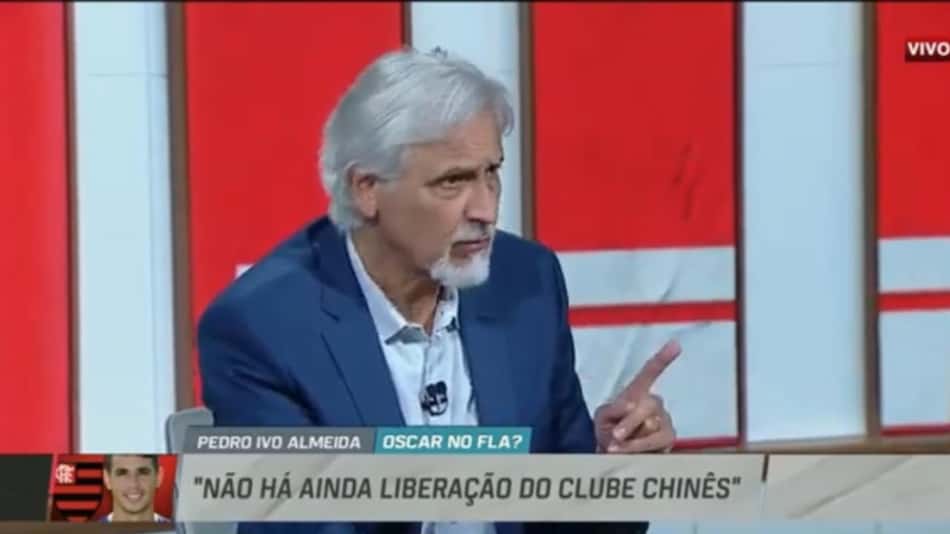 Sormani questiona possível chegada de Oscar ao Flamengo: 'Vem para ser reserva do Arrascaeta?'