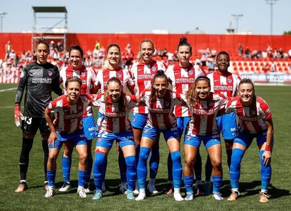 Atlético de Madrid confirma presença para disputar a Brasil Ladies Cup