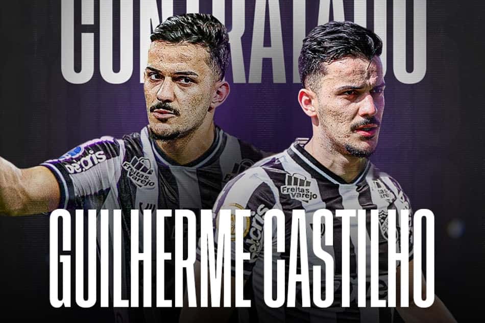 Meio-campista Guilherme Castilho é o novo reforço do Ceará