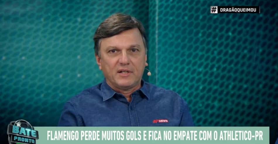 Mauro Cezar dispara críticas a Felipão e detona tática do Athletico: 'Aquilo é um lixo de jogo'