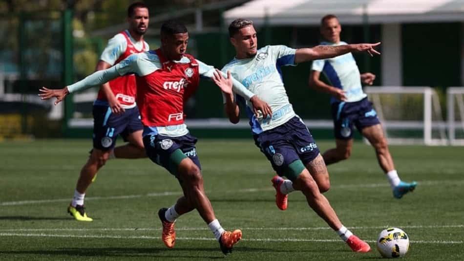 Palmeiras segue preparação para pegar o Ceará; Navarro e Piquerez devem reforçar o time