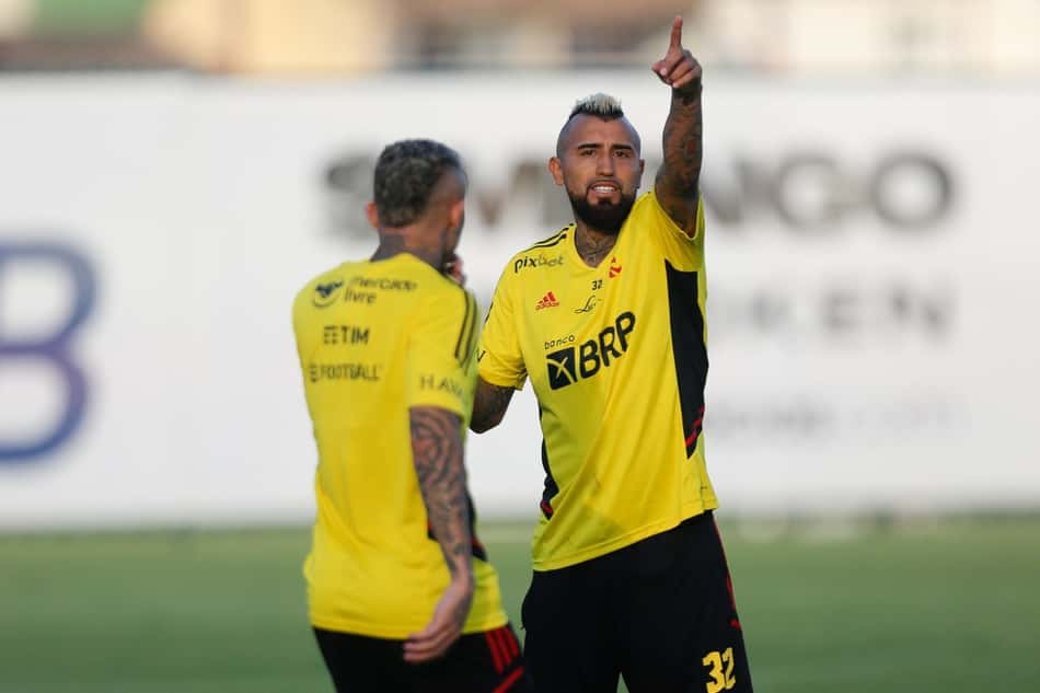 Flamengo se reapresenta no Ninho e inicia preparação para duelo com o Atlético-GO; veja imagens