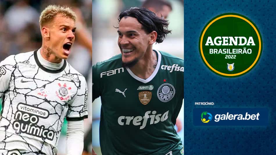 Corinthians x Botafogo, Ceará x Palmeiras… Saiba onde assistir aos jogos de sábado do Brasileirão