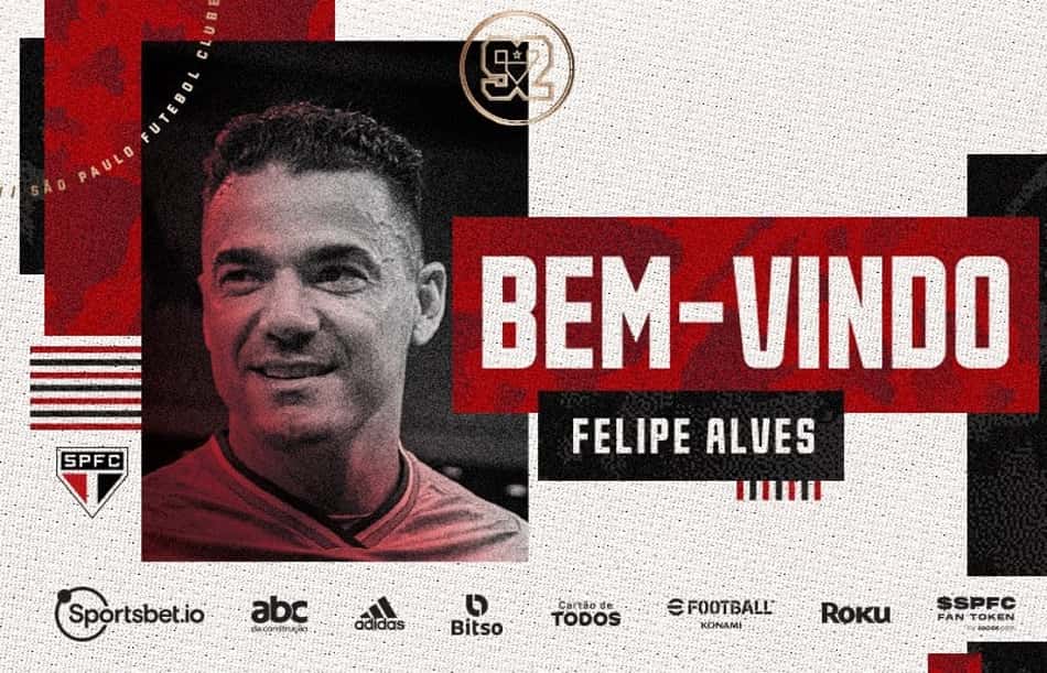 São Paulo confirma chegada de goleiro Felipe Alves por empréstimo até o final de 2023