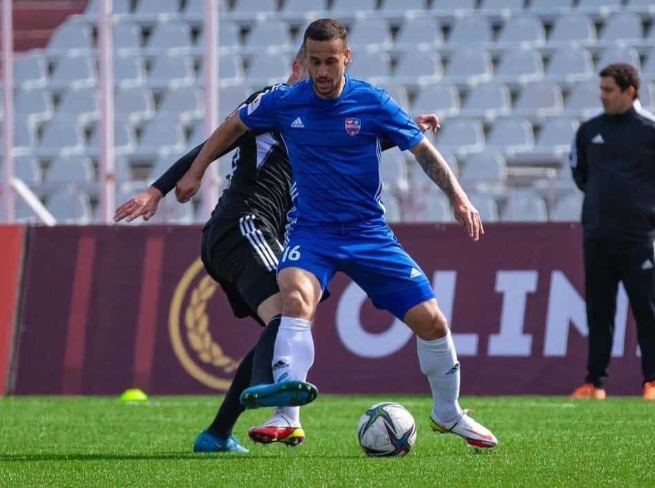 Rafael Sabino celebra classificação do Akzhayik para final da Copa do Cazaquistão