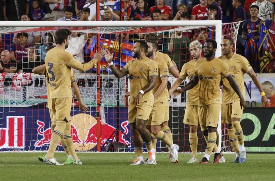 Raphinha dá assistência, Barcelona vence NY Red Bulls e encerra turnê de amistosos nos EUA