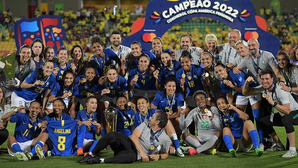 Brasil vence Colômbia e conquista Copa América Feminina pela oitava vez de forma invicta
