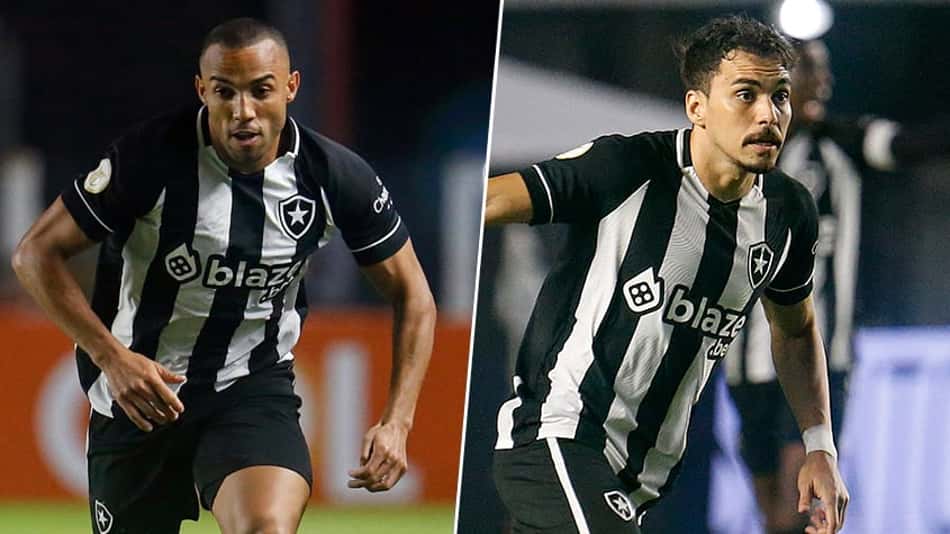Marçal e Eduardo mostram credenciais no Botafogo apesar de poucos jogos