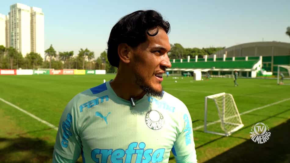 Gómez celebra marca individual e diz que Palmeiras sabe lidar com decisões: 'Vivemos cada jogo'