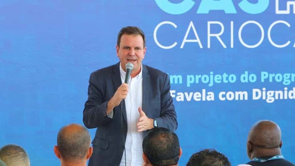 Eduardo Paes explica por que Deodoro é 'solução mais simples' para construção de estádio do Flamengo