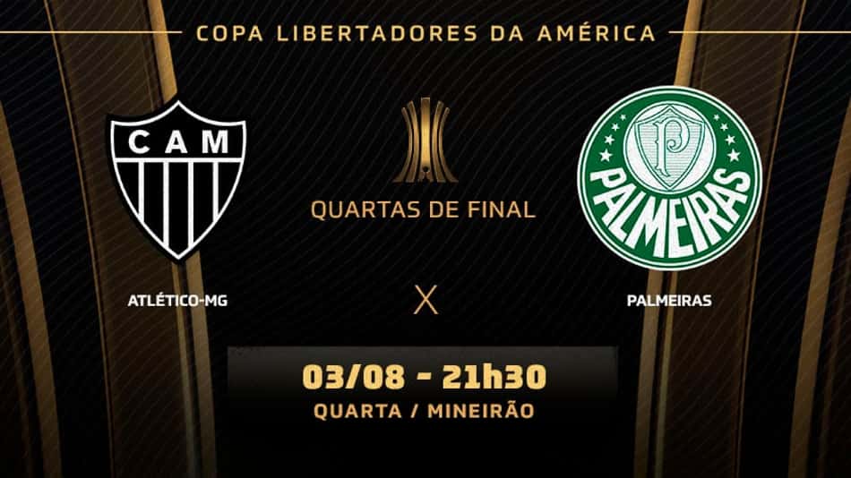 Star+ terá recurso de multicam para Atlético-MG x Palmeiras pelas quartas da Libertadores