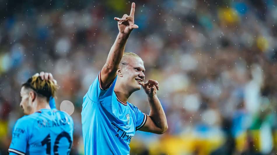 Reserva de Benzema? Haaland rebate fala de Florentino Pérez, presidente do Real Madrid