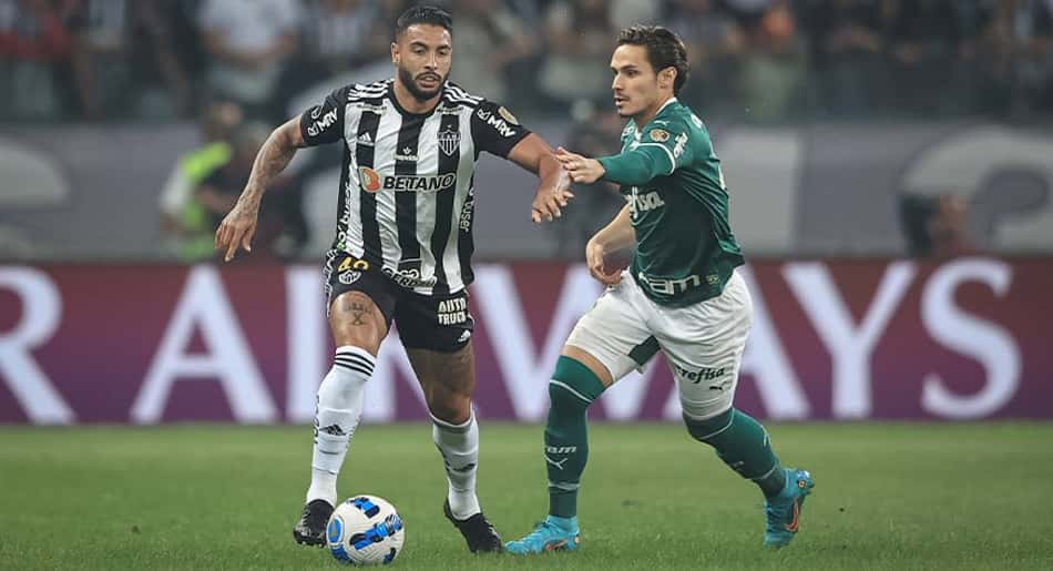 Atlético-MG chega ao sétimo jogo sem perder do Palmeiras