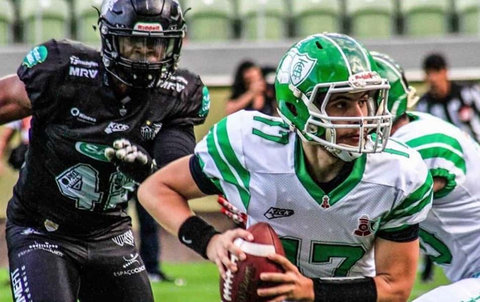 Quarterback Gute volta ao América Locomotiva após passagem pelo Cruzeiro FA