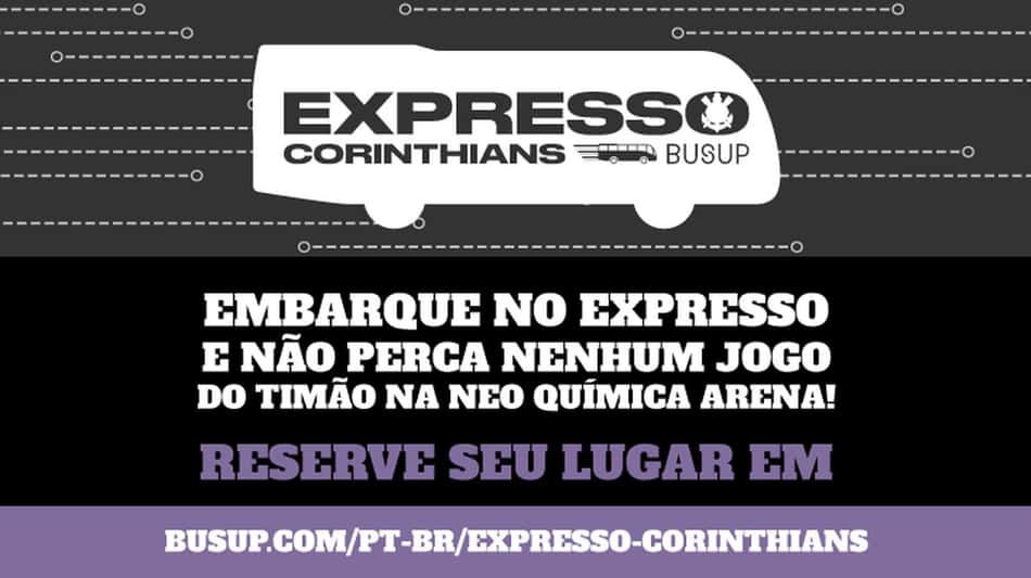 Expresso Corinthians: clube anuncia parceria para levar torcedores à Arena em ônibus fretados