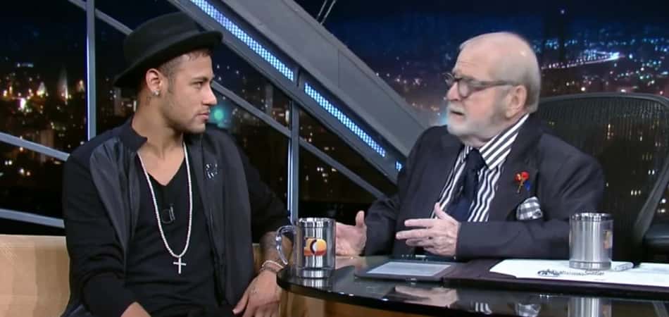 Jô Soares ficou marcado por entrevistas com grandes personagens do futebol brasileiro