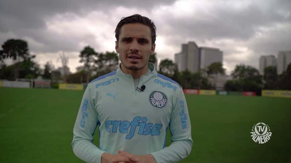 Raphael Veiga - Treino Palmeiras
