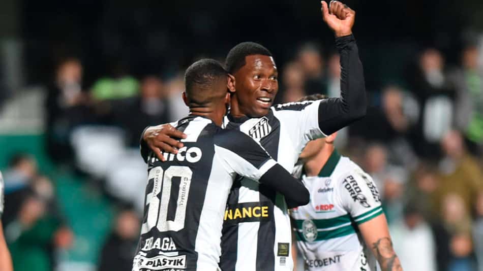 VÍDEO: assista aos melhores momentos da vitória do Santos sobre o Coritiba