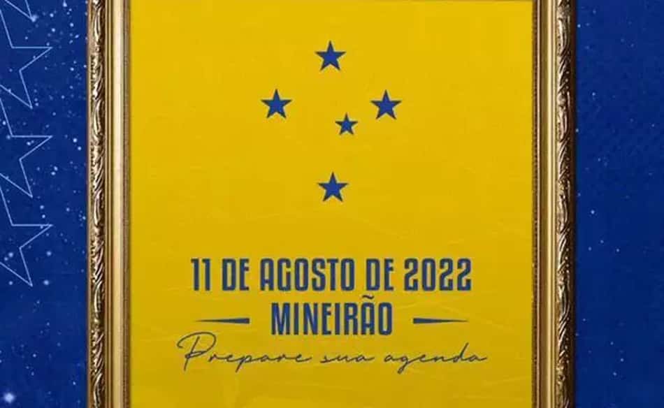 Com presença de sócios, Cruzeiro lançará terceira camisa em evento