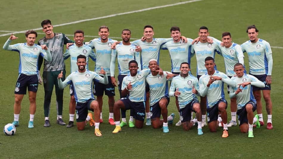 Palmeiras segue preparação para enfrentar o Atlético-MG; veja provável time